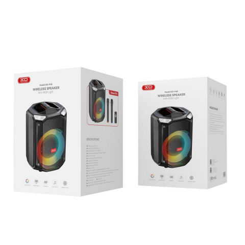 F48 Dual Wheat 8" Phantom RGB Bluetooth Speaker 40W (with remote control) [1]