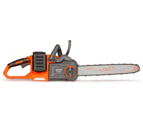 Fierăstrău cu lanț cu acumulator DAEWOO DACS 1642Li SET (2×21V, 2×5Ah, Motor Brushless, Lamă 40 cm, 25 m/s, 2 Acumulatori + Încărcător) [4]