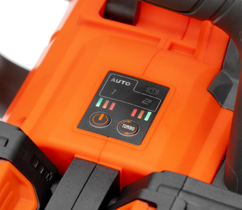 Fierăstrău cu lanț cu acumulator DAEWOO DACS 1642Li Solo (2×21V, fără acumulatori, Motor Brushless, Șină 40 cm, 25 m/s) [9]