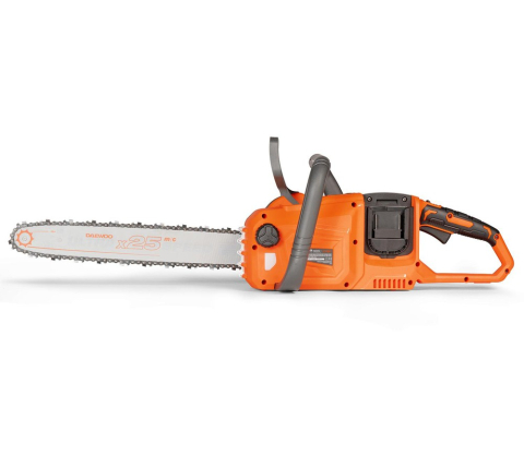 Fierăstrău cu lanț cu acumulator DAEWOO DACS 1642Li Solo (2×21V, fără acumulatori, Motor Brushless, Șină 40 cm, 25 m/s) [4]