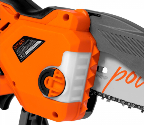 Fierăstrău cu lanț cu acumulator DAEWOO DACS 821Li SET (21V, 5Ah, Motor Brushless, Șină 20 cm, Pas 1/4", Ungere automată) [8]