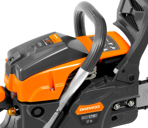 Fierăstrău cu lanț pe benzină DAEWOO DACS 5218XT (52 cm³, 2,7 CP, Șină 45 cm, Pas 0,325", Easy Start, Mod de iarnă) [6]