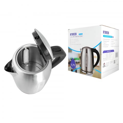 NOVEEN Electric Kettle EK1405, 2000W, 1,7L INOX [3]