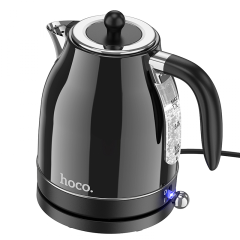 Electrocasnice - Fierbător Electric Retro HE10 – 1.7L, 2200W, Design Elegant din Inox