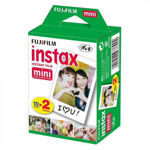 Camere foto instant - Film Instant Fujifilm Instax Mini 2x10 – Calitate și Culori Vibrante