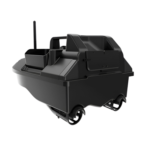 Flytec V020 Fishing Bait Boat – Barcă de nadit cu GPS, 40 puncte memorie, 500 m rază, baterie 12000 mAh, Black [3]
