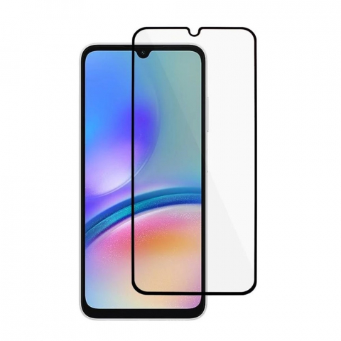 Sticle și folii de protecție - Folie de protecție Helmet Diamond Glass 5D pentru Samsung A05/A05S, Negru – protecție completă și elegantă