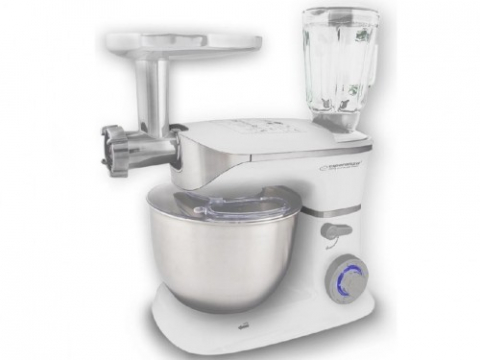 Кухонные роботы - Кухонный комбайн Esperanza COOKING MASTER EKM025 – Мощность и Многофункциональность для Вашей Кухни