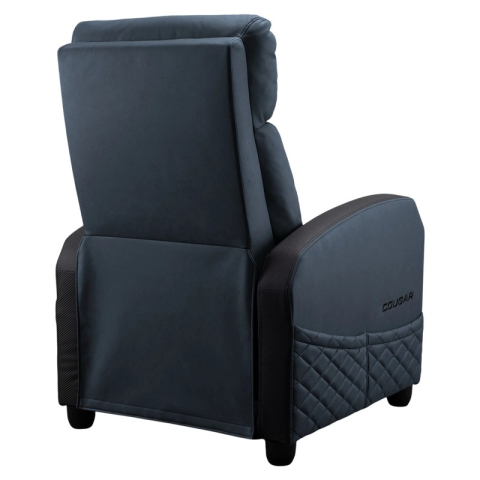Fotoliu gaming Cougar Ranger Elite, piele PU, Navy Blue (spătar 160°, până la 135 kg) [6]