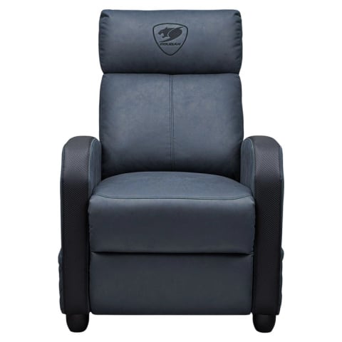 Mobilier - Fotoliu gaming Cougar Ranger Elite, piele PU, Navy Blue (spătar 160°, până la 135 kg)