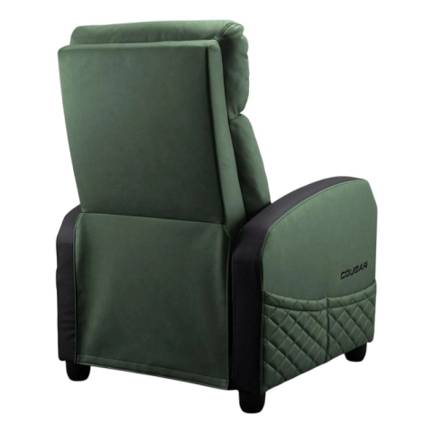 Fotoliu gaming Cougar Ranger Elite, țesătură și piele PU, Army Green (spătar 160°, până la 135 kg) [6]
