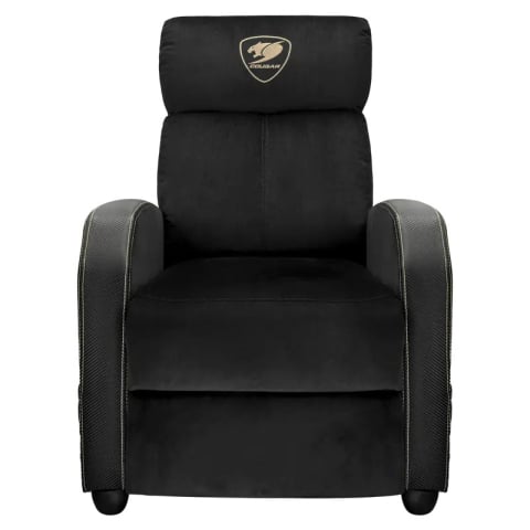 Mobilier - Fotoliu gaming Cougar Ranger Elite, țesătură și piele PU, Auriu (spătar 160°, până la 135 kg)
