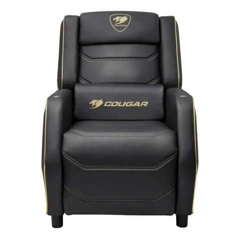 Fotoliu gaming Cougar Ranger Pro Royal, piele PVC, Negru / Auriu (spătar 157°, până la 160 kg) [6]