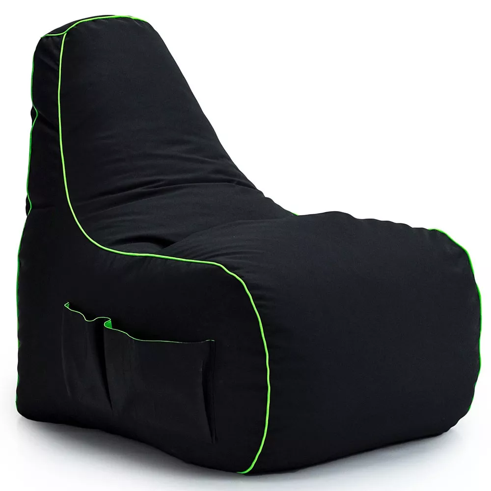 Mobilier - Fotoliu MegaByte (Tip Sac), din Oxford, culoare Verde - Mărimea L