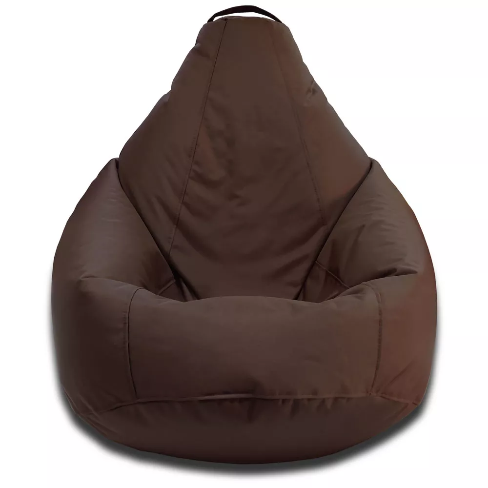 Кресла Bean Bag - Кресло мешок Груша из Оксфорда 600D, размер "XL" коричневого цвета