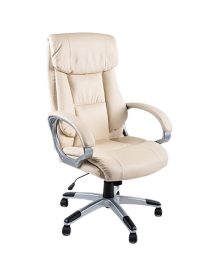 Mobilier - Fotoliu Sigma Bej – Confort și eleganță pentru biroul tău!