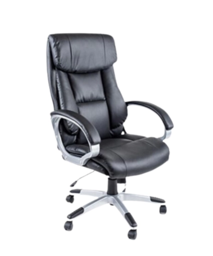 Mobilier - Fotoliu Sigma Negru – Confort și eleganță pentru biroul tău!
