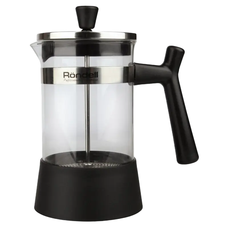 Casa și grădina - French Press pentru cafea și ceai Rondell RDS-426, Sticlă, 0.6L, Wonder