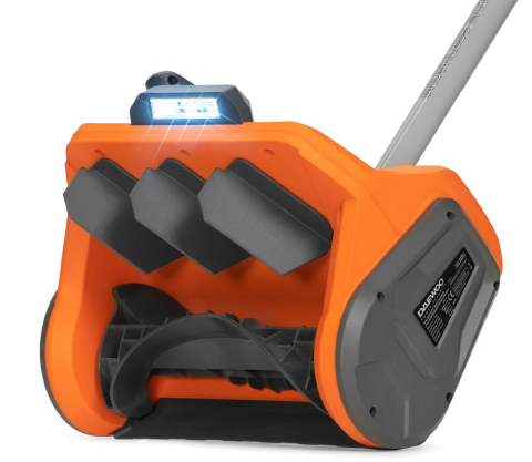 Freză de zăpadă cu acumulator DAEWOO DAST 3421Li SET (21V, 4Ah, Motor Brushless, Lățime 34 cm, Aruncare 6 m, Far de iluminare) [12]