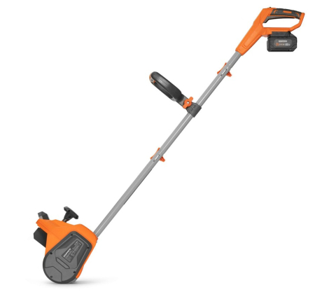 Freză de zăpadă cu acumulator DAEWOO DAST 3421Li SET (21V, 4Ah, Motor Brushless, Lățime 34 cm, Aruncare 6 m, Far de iluminare) [11]