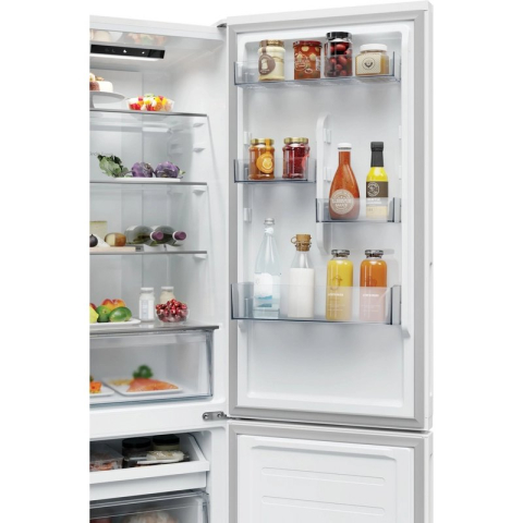 Холодильник двухдверный Candy CNCQ2T518DW, белый (279 л, 182,5 см, автоматическая разморозка) [8]