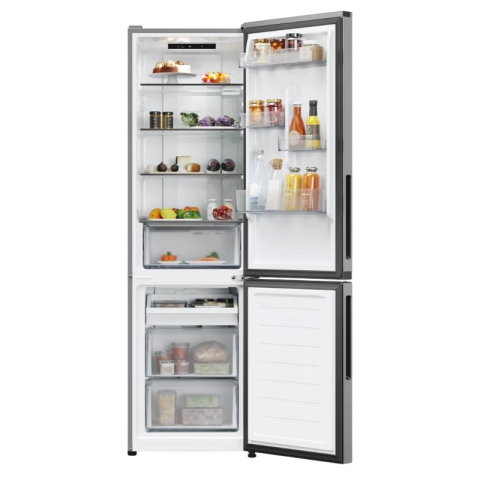 Frigider cu două uși Candy CNCQ2T518EX, Oțel inoxidabil (279 l, 182,5 cm, Total No Frost) [4]