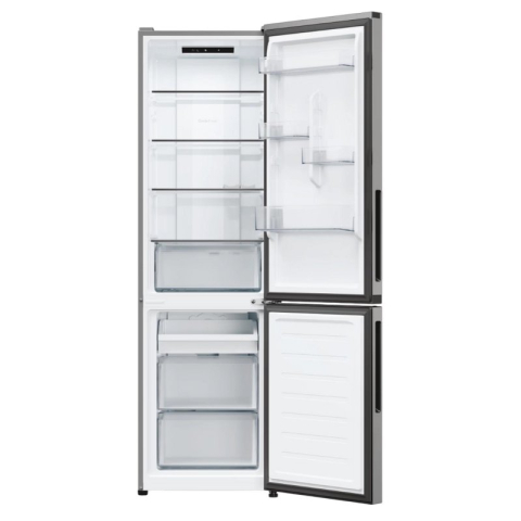Frigider cu două uși Candy CNCQ2T518EX, Oțel inoxidabil (279 l, 182,5 cm, Total No Frost) [1]