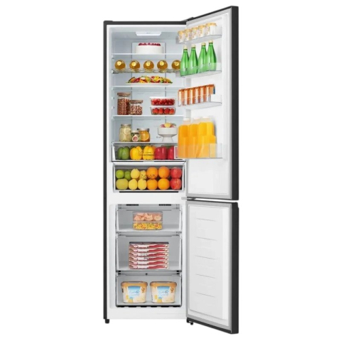Frigider cu două uși Gorenje NRK620EABK4, Negru (336 l, 200,4 cm, Total No Frost) [4]