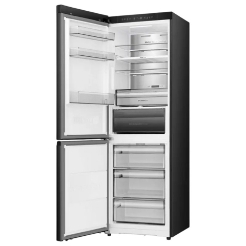 Frigider cu două uși Hisense RB3K330SAFC, Negru (330 l, 185,6 cm, Total No Frost, Inverter) [4]