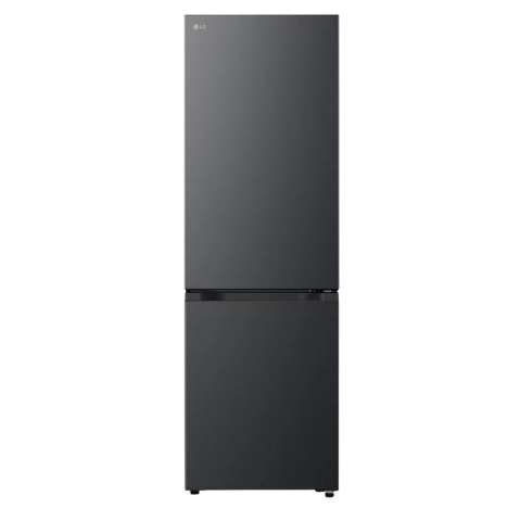 Бытовая техника - Холодильник двухдверный LG GBBSJ10DEP, чёрный (333 л, 186 см, Total No Frost, инвертор)