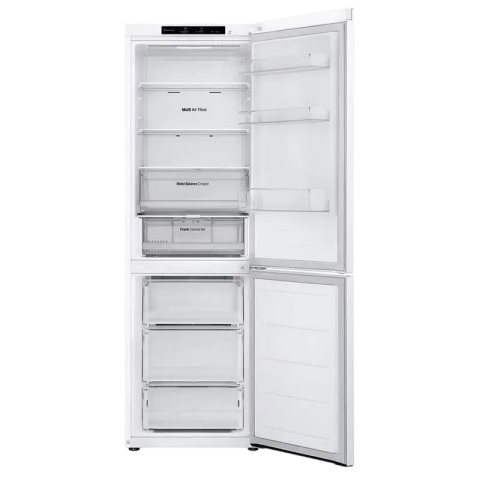 Холодильник двухдверный LG GBV3100ESW, белый (344 л, 186 см, Total No Frost, инвертор) [2]