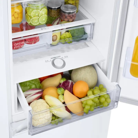 Холодильник двухдверный Samsung RB38C675EWW/EF, белый (390 л, 203 см, Total No Frost, инвертор) [5]