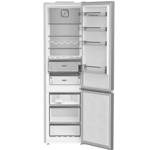Холодильник двухдверный Whirlpool WHK 26403 XP6E, серебристый (355 л, 203,5 см, Total No Frost, инвертор) [1]