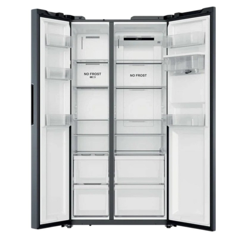 Frigider Side-by-Side Candy CNSQ2T918EWX, Oțel inoxidabil (523 l, 177,5 cm, dezghețare automată, Inverter) [1]