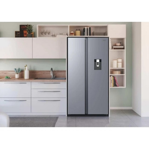 Frigider Side-by-Side Candy CNSQ2T918EWX, Oțel inoxidabil (523 l, 177,5 cm, dezghețare automată, Inverter) [9]