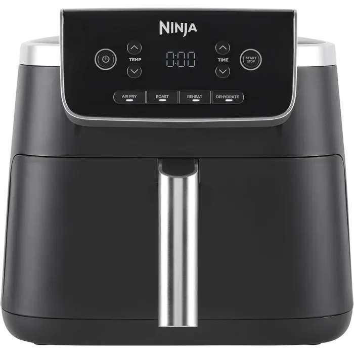 Friteuze - Friteuză cu aer cald Ninja AF140EU Negru – Gătit sănătos, rapid și crocant fără ulei, 4.7 L!