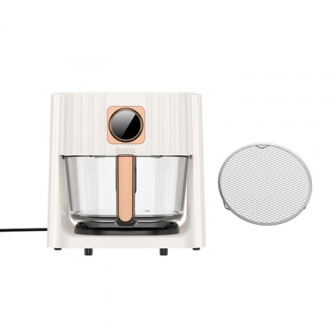 Friteuză cu Aer HE22 – 4.5L, Sticlă Borosilicată, Touch Screen și 8 Programe de Gătit [3]