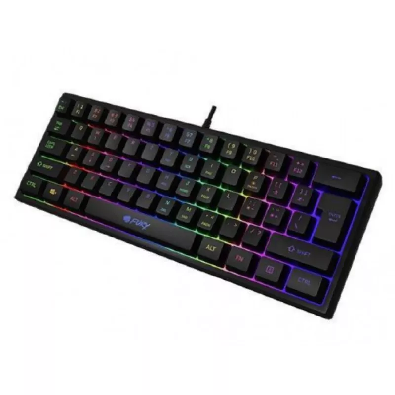 Gaming - Fury Keyboard Tiger, US Layout, With Backlight 60%