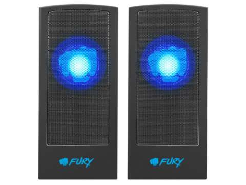 Fury Speaker Skyray, 2.0, 5W, USB, Black [1]