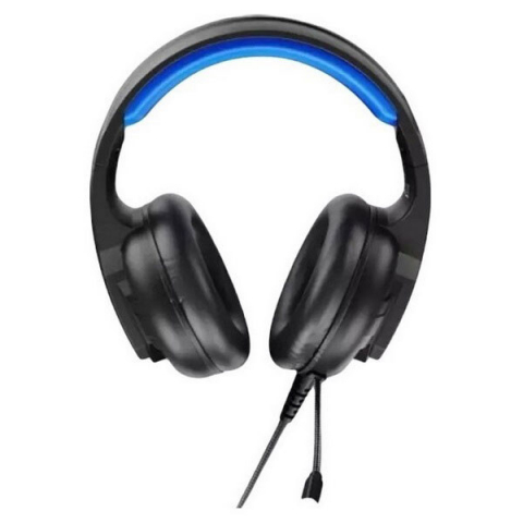 GE-09 Static RGB Long Mic Headworn Game Earphones USB+3.5 (with adapter cable) [3]