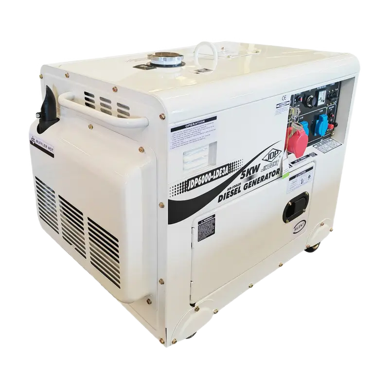 Casa și grădina - Generator Diesel JDP JDP6000-LDE3A, 400V, Trei faze, Pornire electrică, 15L, 165kg