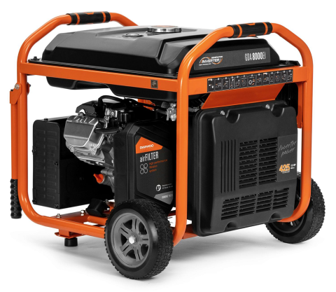 Generator electric Inverter pe benzină DAEWOO GDA 8000Ei (8 kW, 230V, Pornire Electrică, Compatibil ATS, Display 3 în 1, Cuprum) [9]