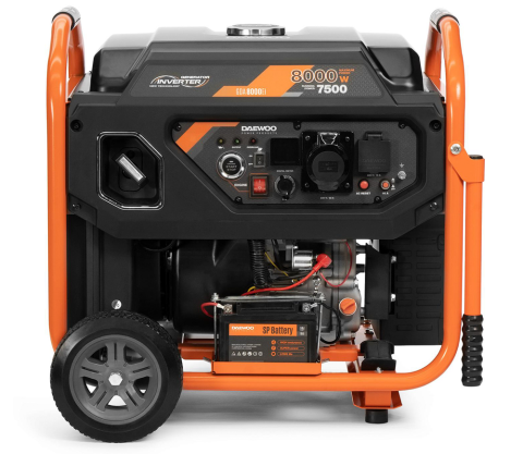 Generator electric Inverter pe benzină DAEWOO GDA 8000Ei (8 kW, 230V, Pornire Electrică, Compatibil ATS, Display 3 în 1, Cuprum) [6]