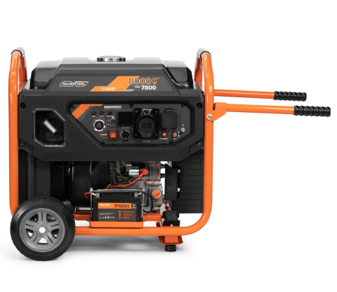 Generator electric Inverter pe benzină DAEWOO GDA 8000Ei (8 kW, 230V, Pornire Electrică, Compatibil ATS, Display 3 în 1, Cuprum) [5]