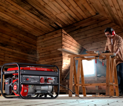 Generator electric pe benzină RONIX RH-4705 (3.2 kW, AVR) [1]