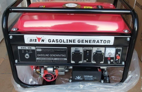 Generator pe benzină Bison BS 3500E, 3 kW, 230 V, pornire electrică [1]