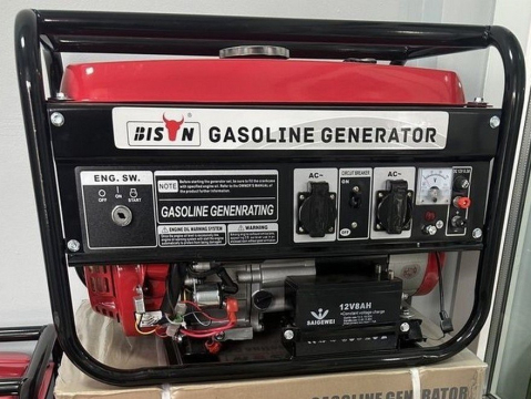 Generator pe benzină Bison BS 3500E, 3 kW, 230 V, pornire electrică [8]