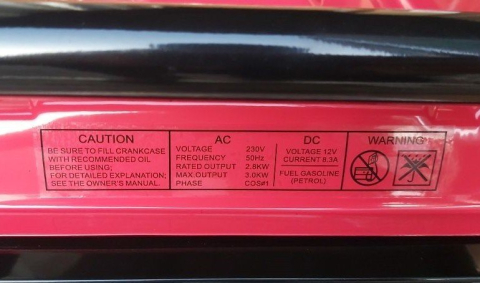 Generator pe benzină Bison BS 3500E, 3 kW, 230 V, pornire electrică [2]
