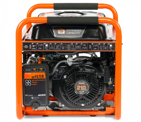 Generator pe benzină DAEWOO GDA 3500E (3.2 kW Max, 2.8 kW Nominal, AVR, Pornire Electrică/Manuală, Rezervor 18L) [5]