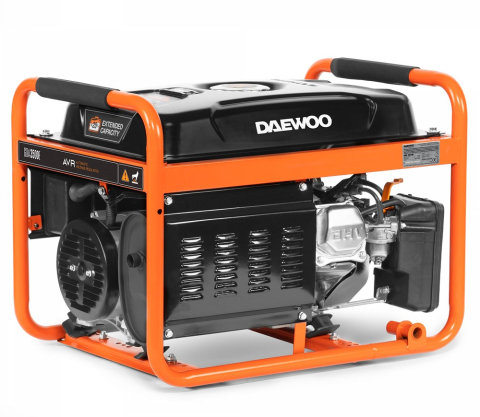 Generator pe benzină DAEWOO GDA 3500E (3.2 kW Max, 2.8 kW Nominal, AVR, Pornire Electrică/Manuală, Rezervor 18L) [3]